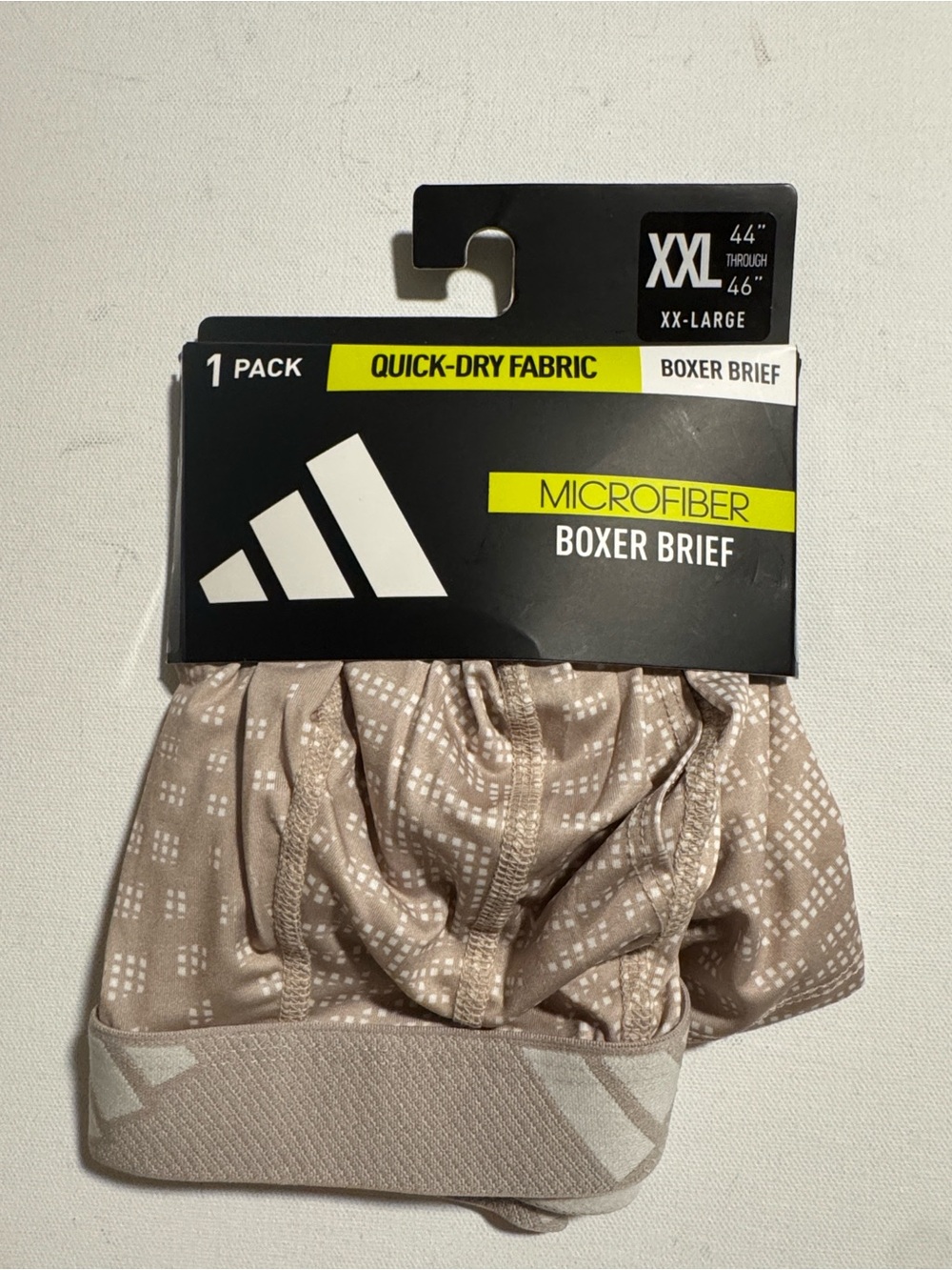 Adidas Boxer Briefs Mens XXL Tan